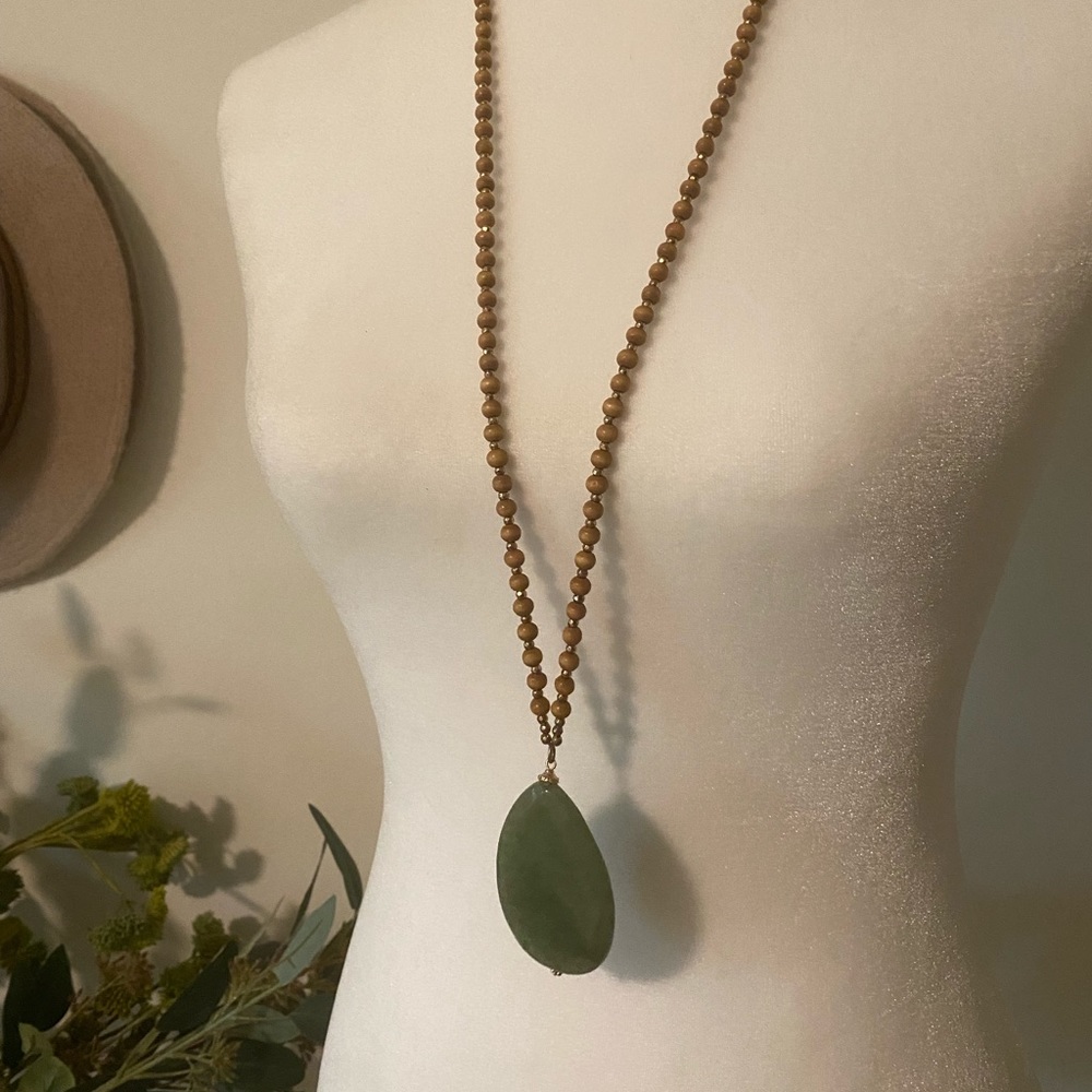 Green Stone Pendant